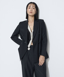 COMME CA | 【セットアップ対応】ブライトリー　トロダブルジャケット(テーラードジャケット)