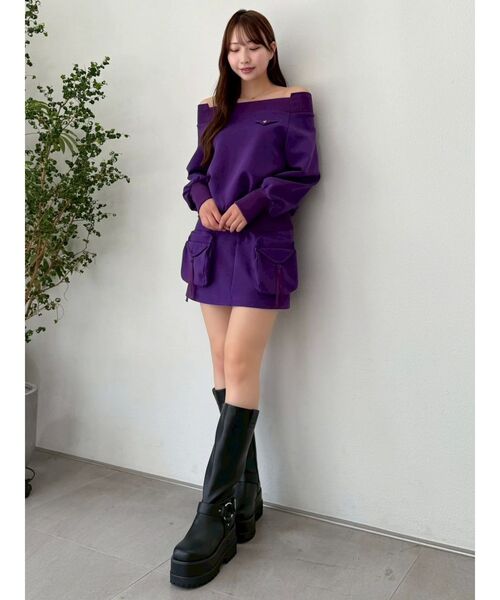 dazzlin（ダズリン）の「バイカーリングブーツ（ブーツ・レディース・ブラック・MEDIUM/LARGE）」の11枚目の写真