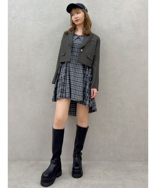 dazzlin（ダズリン）の「バイカーリングブーツ（ブーツ・レディース・ブラック・MEDIUM/LARGE）」の15枚目の写真