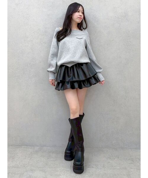 dazzlin（ダズリン）の「バイカーリングブーツ（ブーツ・レディース・ブラック・MEDIUM/LARGE）」の20枚目の写真