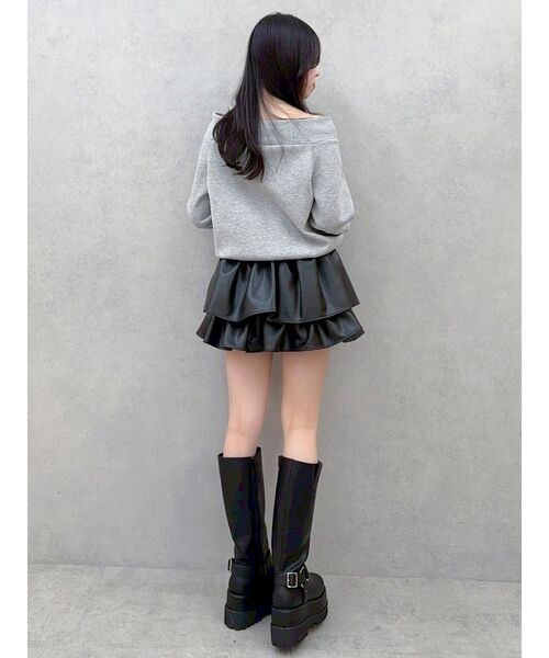 dazzlin（ダズリン）の「バイカーリングブーツ（ブーツ・レディース・ブラック・MEDIUM/LARGE）」の21枚目の写真