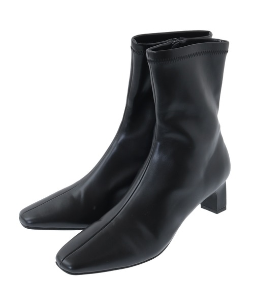 YECCA VECCA(イェッカヴェッカ)の「ストレッチミドルブーツ(ブーツ・レディース・ブラウン/ブラック・23.5cm/22.5cm/24.5cm)」の8枚目の写真