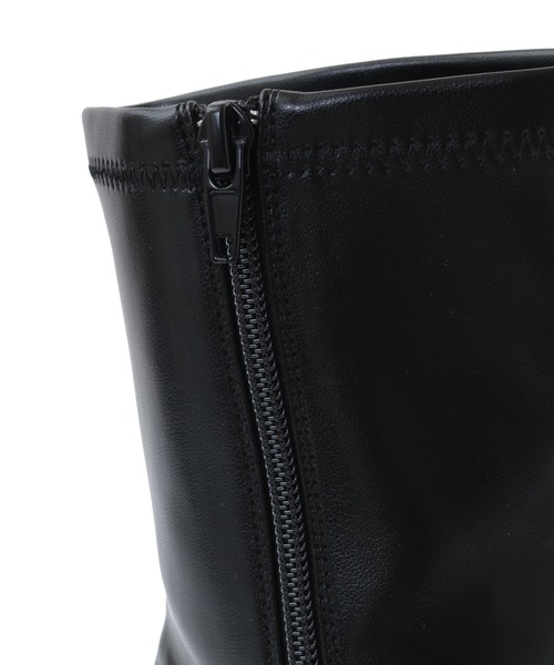 YECCA VECCA(イェッカヴェッカ)の「ストレッチミドルブーツ(ブーツ・レディース・ブラウン/ブラック・23.5cm/22.5cm/24.5cm)」の13枚目の写真