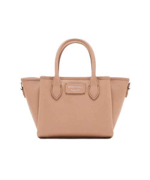 EMPORIO ARMANI（エンポリオアルマーニ）の「【エンポリオ アルマーニ】ショッパー パルメラート仕上げ スモール（ショルダーバッグ・レディース・レッド/ブラック/ベージュ/ホワイト・FREE）」の4枚目の写真