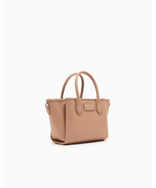 EMPORIO ARMANI（エンポリオアルマーニ）の「【エンポリオ アルマーニ】ショッパー パルメラート仕上げ スモール（ショルダーバッグ・レディース・レッド/ブラック/ベージュ/ホワイト・FREE）」の5枚目の写真