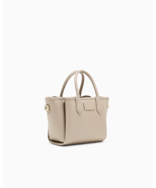 EMPORIO ARMANI(エンポリオアルマーニ)の「【エンポリオ アルマーニ】ショッパー パルメラート仕上げ スモール(ショルダーバッグ・レディース・レッド/ブラック/ベージュ/ホワイト/モカ・FREE)」の14枚目の写真