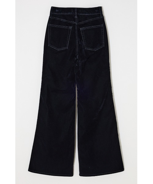 25年AW新作】【セットアップ対応】VELVET LONG LEG FLARE（デニム