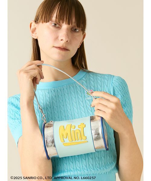 FURFUR(ファーファー)の「FRESH PUNCH Mintバッグ(ハンドバッグ・レディース・ミント/ブラック・F)」の4枚目の写真