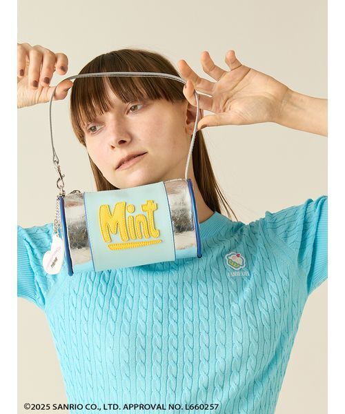 FURFUR(ファーファー)の「FRESH PUNCH Mintバッグ(ハンドバッグ・レディース・ミント/ブラック・F)」の5枚目の写真