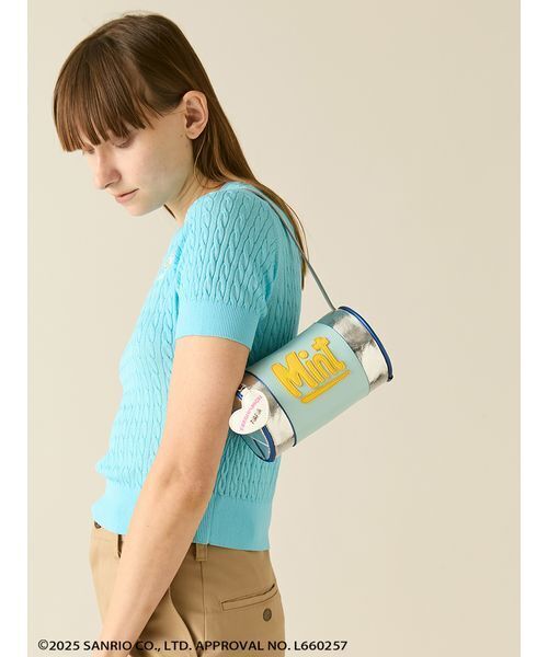 FURFUR(ファーファー)の「FRESH PUNCH Mintバッグ(ハンドバッグ・レディース・ミント/ブラック・F)」の6枚目の写真