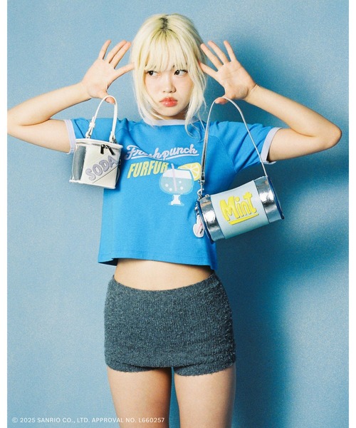 FURFUR(ファーファー)の「FRESH PUNCH Mintバッグ(ハンドバッグ・レディース・ミント/ブラック・F)」の13枚目の写真