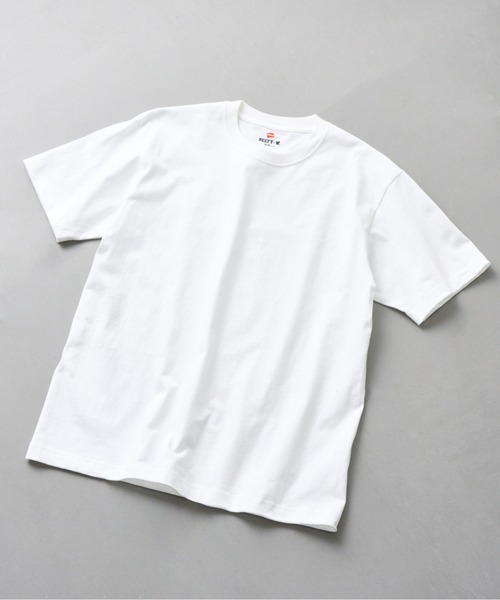 HANES(ヘインズ)の「【Hanes】2Pセット Beefy T-SHIRT H5180-2(Tシャツ/カットソー・メンズ・ホワイト/ブラック・XL/L/M/S)」の4枚目の写真