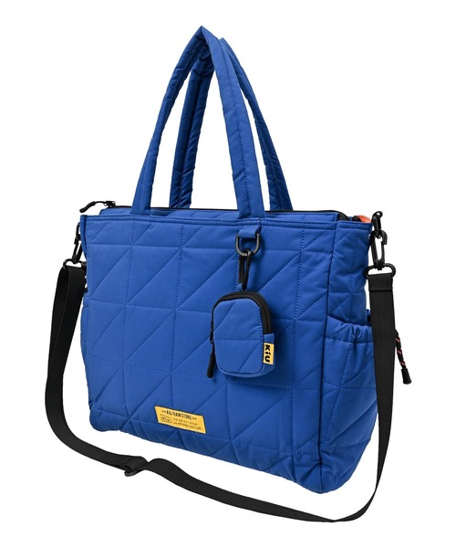 KiU(キウ)の「スクエアパデッドマルチパーパストートバッグ(14.5L)(トートバッグ・レディース・ブラック/カーキ/アイボリー/ブルー・FREE)」の20枚目の写真