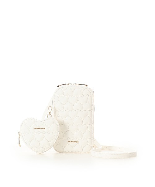 エターナルハートキルトスマホショルダー（ショルダーバッグ