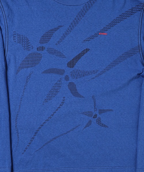 Printed long-sleeve T-shirt