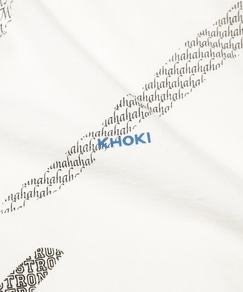 KHOKI　Printed Long-Sleeve T-Shirt　サイズ3 KHOKI tシャツ Printed long-sleeve T-shirt メンズ レディース