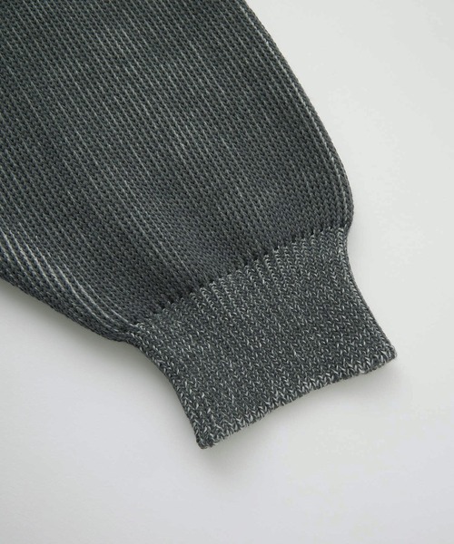 LOGO JACQUARD ZIP UP KNIT HOODIE（ニット/セーター）｜X-girl