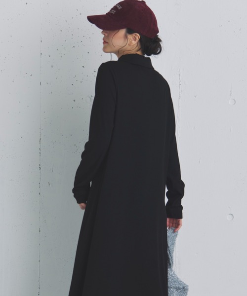 Doux archives(ドゥアルシーヴ)の「ポロカットロングワンピース(ワンピース・レディース・ブラウン/カーキ/ブラック・FREE)」の19枚目の写真