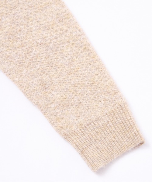 Noen（ノエン）の「モヘアVネックニット（ニット/セーター・メンズ・アイボリー/ブラック/その他・MEDIUM/LARGE）」の15枚目の写真