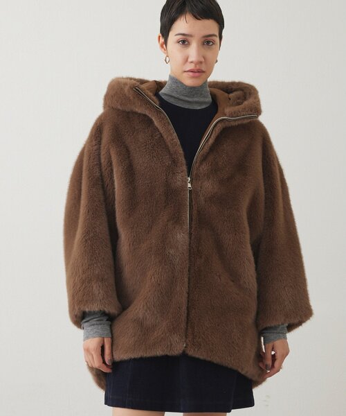 THE PAUSE(ザ ポーズ)の「【THE PAUSE】フェイクファードルマンコート(その他アウター・レディース・ベージュ/ブラウン・FREE)」の15枚目の写真