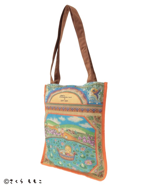 CRAFT STANDARD BOUTIQUE(クラフトスタンダードブティック)の「COJI‐COJI / トートバック(トートバッグ・レディース・グリーン・FREE)」の10枚目の写真