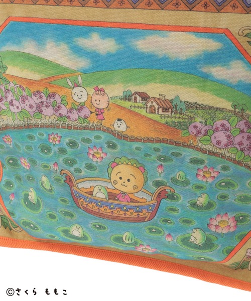 CRAFT STANDARD BOUTIQUE(クラフトスタンダードブティック)の「COJI‐COJI / トートバック(トートバッグ・レディース・グリーン・FREE)」の16枚目の写真