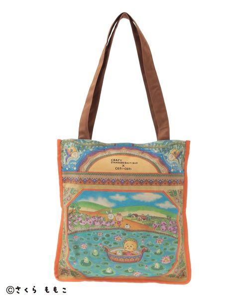 CRAFT STANDARD BOUTIQUE(クラフトスタンダードブティック)の「COJI‐COJI / トートバック(トートバッグ・レディース・グリーン・FREE)」の19枚目の写真