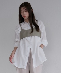 raffime（ラフィミー）の「メランジバックリボンビスチェ（その他トップス）」