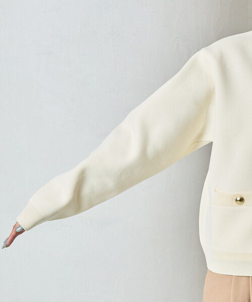 美品 フェラガモ ニット カーディガン シルク100% 金ボタン 花柄 S セール】限定展開 金ボタン ニット カーディガン（カーディガン/ボレロ