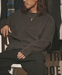 フェイクレイヤード ロングスリーブカットソー