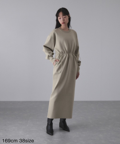 フォルムニットワンピース（ワンピース）｜ADAM ET ROPE