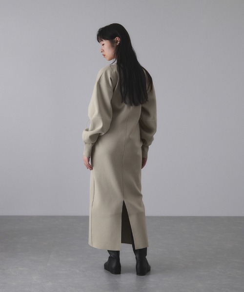 フォルムニットワンピース（ワンピース）｜ADAM ET ROPE