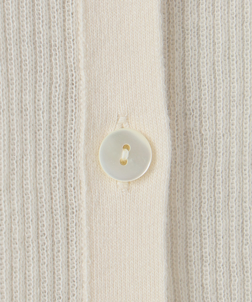 FRAMeWORK(フレームワーク)の「≪追加≫スイビコットンリブカーディガン(カーディガン/ボレロ・レディース・チャコールグレー/ブルー/アイボリー・FREE)」の17枚目の写真