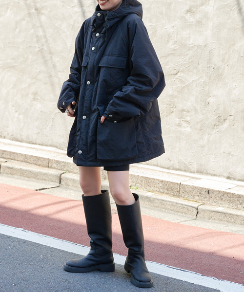 OUTDOOR PRODUCTS(アウトドアプロダクツ)の「中綿マウンテンパーカ(その他アウター・レディース・ブラック/ブルー/キャメル・FREE)」の11枚目の写真
