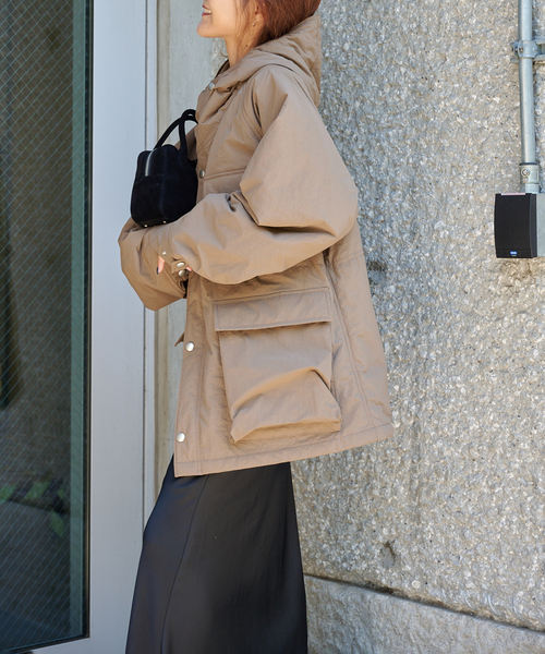 OUTDOOR PRODUCTS(アウトドアプロダクツ)の「中綿マウンテンパーカ(その他アウター・レディース・ブラック/ブルー/キャメル・FREE)」の20枚目の写真