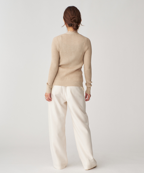 SLOWOOL Vネック カーディガン（カーディガン/ボレロ）｜VERMEIL par