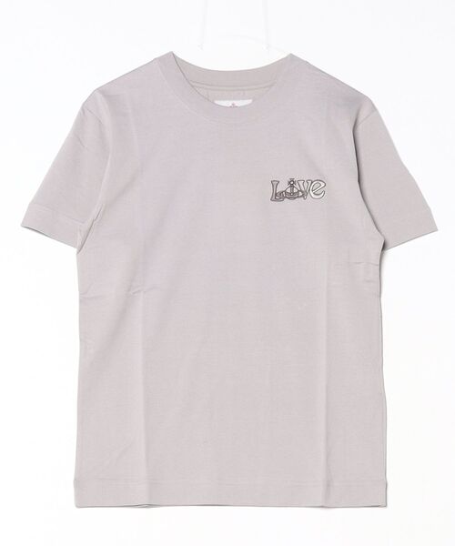 Vivienne Westwood MAN（ヴィヴィアンウエストウッドマン）の「LOVE EMBROIDERY RELAX T-SHIRT（Tシャツ/カットソー・メンズ・ホワイト/ブラック/グレー・XS/S/M/L）」の3枚目の写真