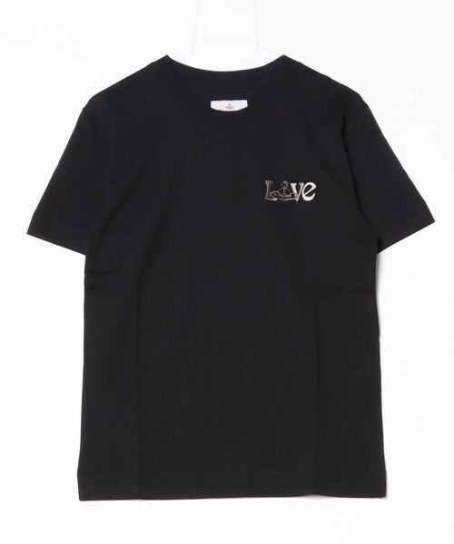 Vivienne Westwood MAN（ヴィヴィアンウエストウッドマン）の「LOVE EMBROIDERY RELAX T-SHIRT（Tシャツ/カットソー・メンズ・ホワイト/ブラック/グレー・XS/S/M/L）」の2枚目の写真