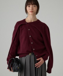 新品タグ付き✨【バビロン】カーディガン アイボリー 定価42,900円 ウール ハリヌキニットカーディガン | [公式]バビロン（BABYLONE）通販