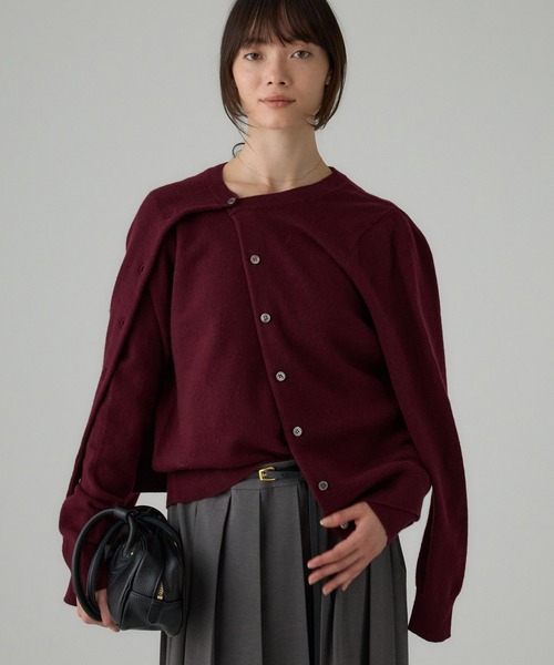 セール】 ウォッシャブルウールカーデ（カーディガン/ボレロ