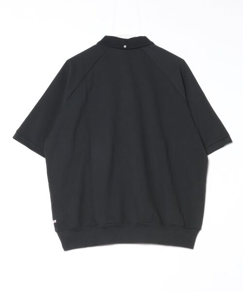 penguin BY MUNSINGWEAR（ペンギン バイ マンシングウェア）の「60’S RAGLAN HALF SLEEVE POLO　吸汗速乾半袖ポロシャツ ゴルフウェア（ポロシャツ・メンズ・ブラック/ホワイト・M/L/XL）」の11枚目の写真