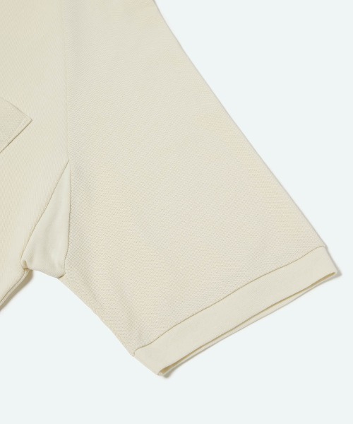 penguin BY MUNSINGWEAR（ペンギン バイ マンシングウェア）の「60’S RAGLAN HALF SLEEVE POLO　吸汗速乾半袖ポロシャツ ゴルフウェア（ポロシャツ・メンズ・ブラック/ホワイト・M/L/XL）」の6枚目の写真