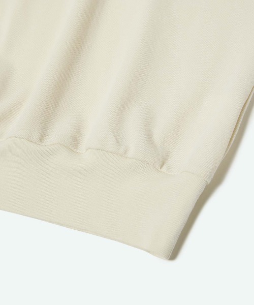 penguin BY MUNSINGWEAR（ペンギン バイ マンシングウェア）の「60’S RAGLAN HALF SLEEVE POLO　吸汗速乾半袖ポロシャツ ゴルフウェア（ポロシャツ・メンズ・ブラック/ホワイト・M/L/XL）」の7枚目の写真