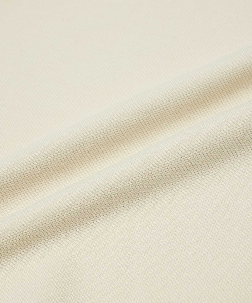 penguin BY MUNSINGWEAR（ペンギン バイ マンシングウェア）の「60’S RAGLAN HALF SLEEVE POLO　吸汗速乾半袖ポロシャツ ゴルフウェア（ポロシャツ・メンズ・ブラック/ホワイト・M/L/XL）」の9枚目の写真