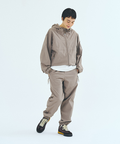 パンツ edifice check wool pants P/RY ストライプイージーパンツ（スラックス）｜417 EDIFICE