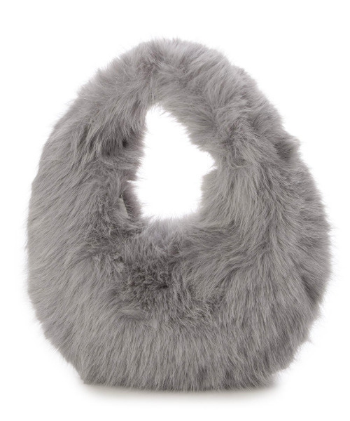 kakatoo（カカトゥ）の「カカトゥ kakatoo / オーバルファーバッグ（トートバッグ・レディース・オレンジ/ブラウン/グレー・FREE）」の2枚目の写真