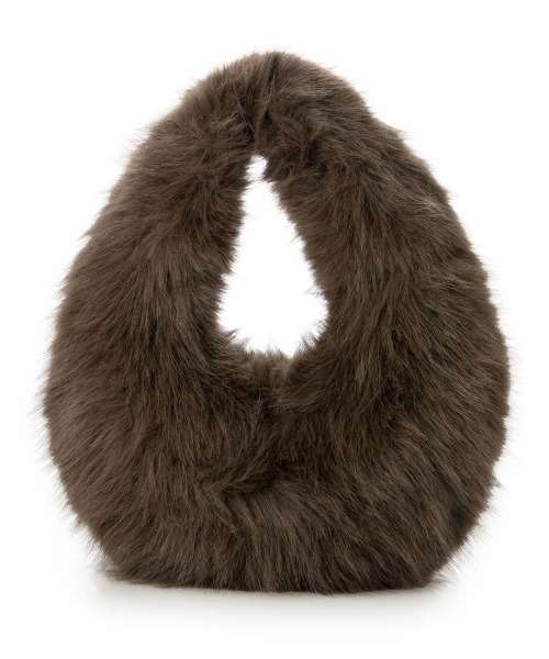 kakatoo（カカトゥ）の「カカトゥ kakatoo / オーバルファーバッグ（トートバッグ・レディース・オレンジ/ブラウン/グレー・FREE）」の19枚目の写真