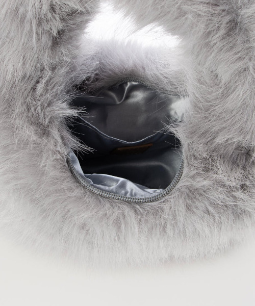 kakatoo（カカトゥ）の「カカトゥ kakatoo / オーバルファーバッグ（トートバッグ・レディース・オレンジ/ブラウン/グレー・FREE）」の16枚目の写真