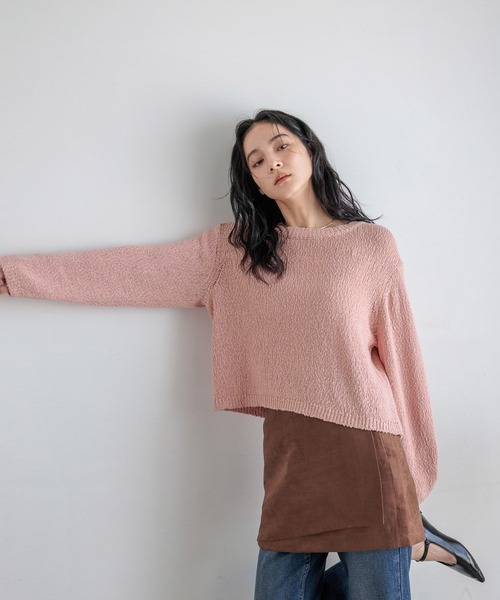 LOWRYS FARM（ローリーズファーム）の「アソートラップミニスカート　580924（スカート・レディース・ブラック/アイボリー/ブラウン・MEDIUM/SMALL）」の14枚目の写真