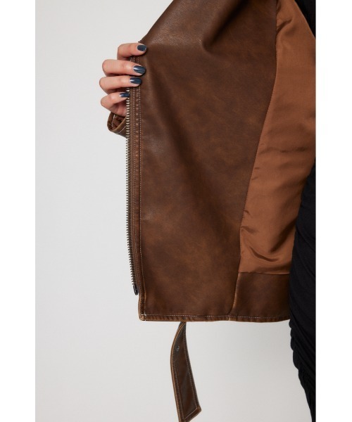 BELTED OVER VINTAGE ジャケット（ライダースジャケット）｜LAGUA GEM